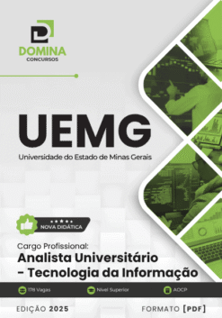 Apostila Analista Universitário Tecnologia da Informação UEMG 2025