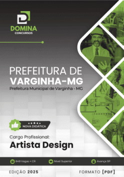 Apostila Artista Design Varginha MG 2025