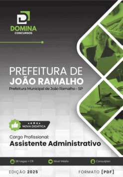 Apostila Assistente Administrativo João Ramalho SP 2025