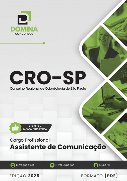 Apostila Assistente de Comunicação CRO SP 2025 2 Apostila Assistente de Comunicação CRO SP 2025