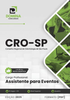 Apostila Assistente para Eventos CRO SP 2025