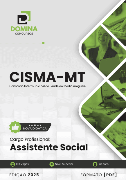 Apostila Assistente Social CISMA MT 2025 1 Apostila Assistente Social CISMA MT 2025