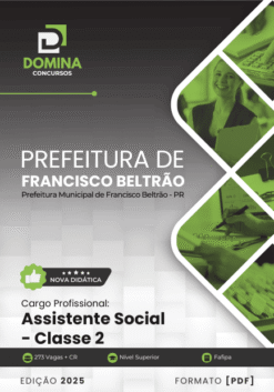 Apostila Assistente Social Francisco Beltrão PR 2025