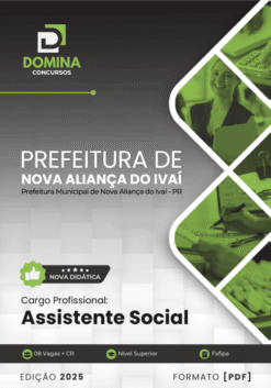 Apostila Assistente Social Nova Aliança do Ivaí PR 2025