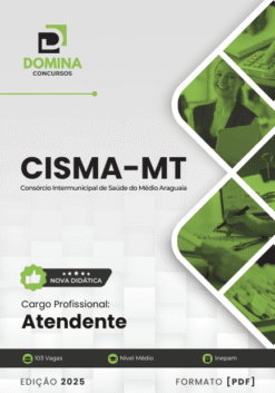 Apostila Atendente CISMA MT 2025