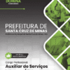 Apostila Auxiliar de Serviços Internos e Externos Santa Cruz de Minas MG 2025
