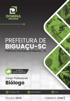 Apostila Biólogo Biguaçu SC 2025
