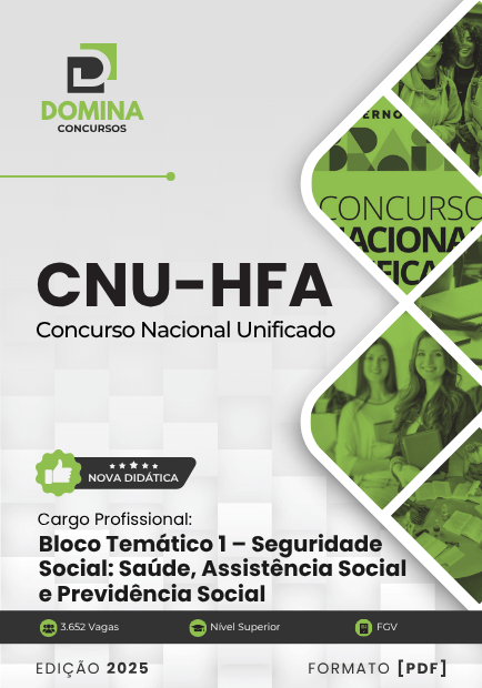 Apostila BLOCO 1 Seguridade Social HFA CNU 2025 1 Apostila BLOCO 1 Seguridade Social HFA CNU 2025