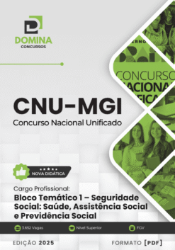 Apostila BLOCO 1 Seguridade Social MGI CNU 2025