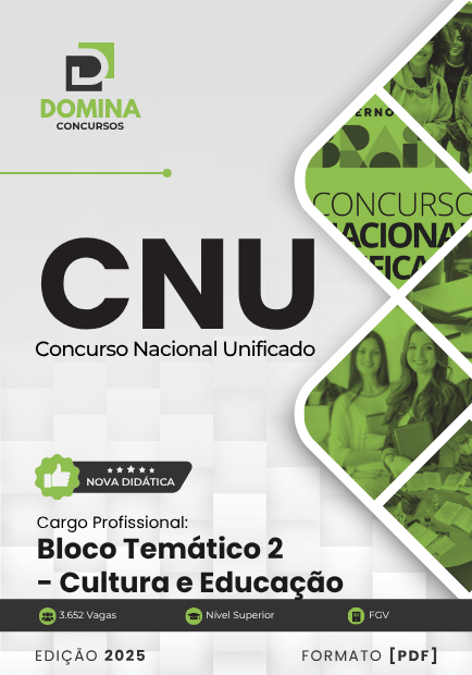 Apostila BLOCO 2 Cultura e Educação CNU 2025 1 Apostila BLOCO 2 Cultura e Educação CNU 2025