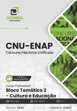 Apostila BLOCO 2 Cultura e Educação ENAP CNU 2025