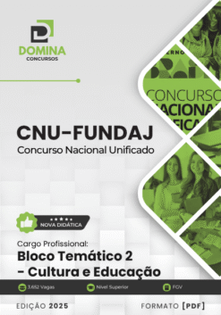Apostila BLOCO 2 Cultura e Educação FUNDAJ CNU 2025