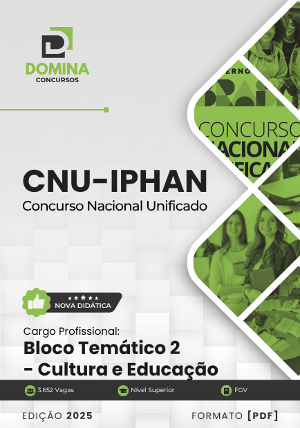 Apostila BLOCO 2 Cultura e Educação IPHAN CNU 2025 2 Apostila BLOCO 2 Cultura e Educação IPHAN CNU 2025