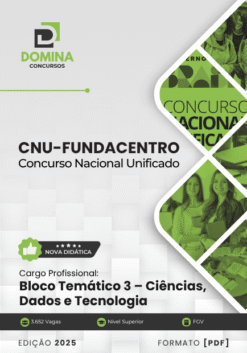 Apostila BLOCO 3 Ciências Dados e Tecnologia FUNDACENTRO CNU 2025