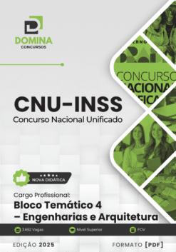 Apostila BLOCO 4 Engenharias e Arquitetura INSS CNU 2025