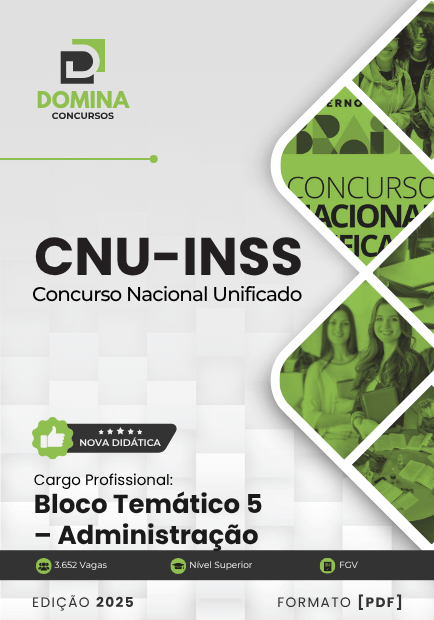 Apostila BLOCO 5 Administração INSS CNU 2025 1 Apostila BLOCO 5 Administração INSS CNU 2025
