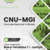 Apostila BLOCO 7 Justiça e Defesa MGI CNU 2025