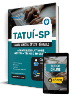 Apostila Câmara de Tatuí - SP 2025 - Agente Legislativo de Gestão - Técnico em Gestão