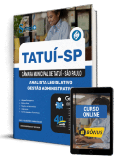 Apostila Câmara de Tatuí SP 2025 - Analista Legislativo - Gestão Administrativa