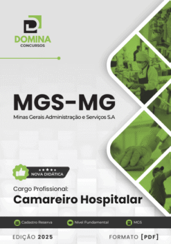 Apostila Camareiro Hospitalar MGS MG 2025