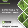 Apostila Cirurgião Dentista São Bento Abade MG 2025
