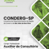 Apostila CONDERG SP 2025 Auxiliar de Consultório Dentário