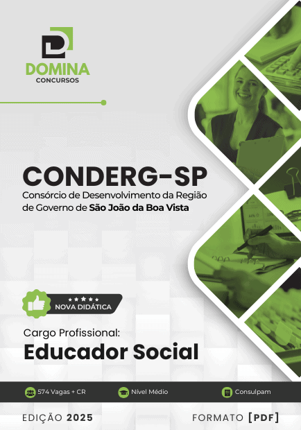 Apostila CONDERG SP 2025 Educador Social 1 Apostila CONDERG SP 2025 Educador Social