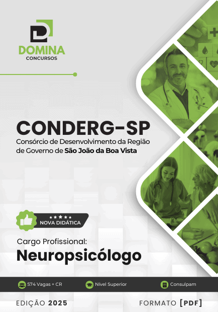 Apostila CONDERG SP 2025 Neuropsicólogo 1 Apostila CONDERG SP 2025 Neuropsicólogo