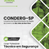 Apostila CONDERG SP 2025 Técnico em Segurança do Trabalho