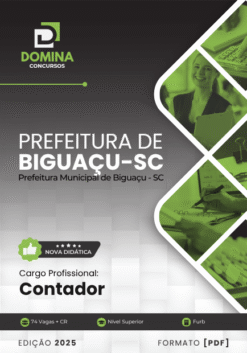 Apostila Contador Biguaçu SC 2025