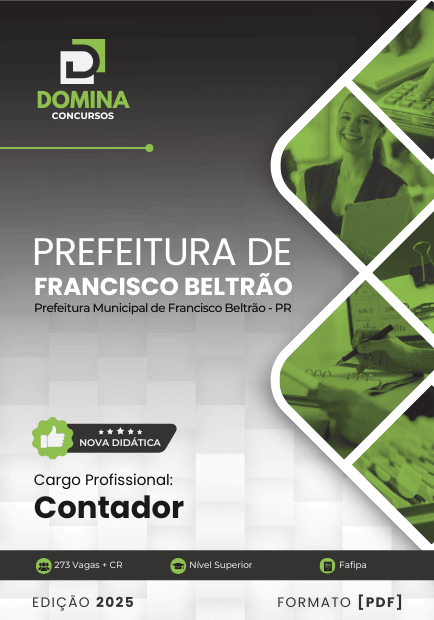Apostila Contador Francisco Beltrão PR 2025 1 Apostila Contador Francisco Beltrão PR 2025