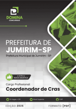 Apostila Coordenador de CRAS Jumirim SP 2025
