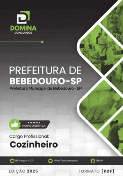 Apostila Cozinheiro Bebedouro SP 2025