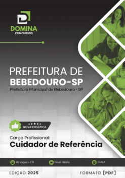 Apostila Cuidador de Referência Bebedouro SP 2025