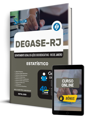 Apostila Degase 2025 - Estatístico 1 Apostila Degase 2025 - Estatístico