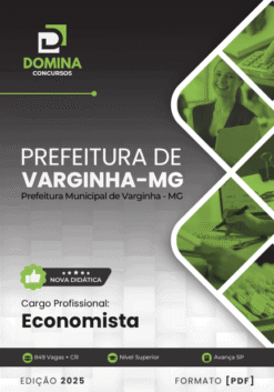 Apostila Economista Varginha MG 2025