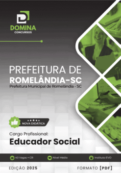 Apostila Educador Social Romelândia SC 2025