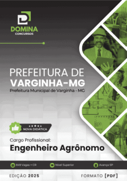 Apostila Engenheiro Agrônomo Varginha MG 2025