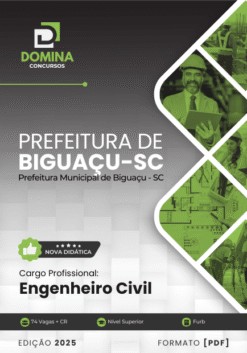 Apostila Engenheiro Civil Biguaçu SC 2025