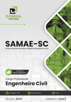 Apostila Engenheiro Civil SAMAE São Bento do Sul SC 2025