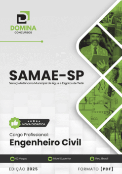 Apostila Engenheiro Civil SAMAE Tietê SP 2025