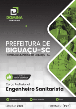 Apostila Engenheiro Sanitarista Biguaçu SC 2025