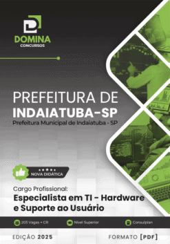 Apostila Especialista em Tecnologia da Informação Hardware Indaiatuba SP 2025