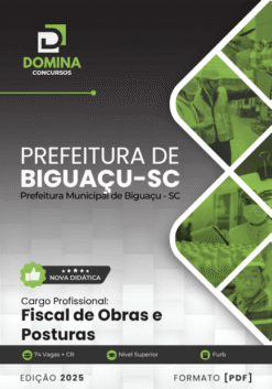 Apostila Fiscal de Obras e Posturas Biguaçu SC 2025