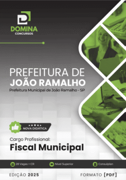 Apostila Fiscal Municipal João Ramalho SP 2025