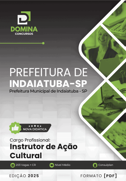Apostila Instrutor de Ação Cultural Indaiatuba SP 2025 1 Apostila Instrutor de Ação Cultural Indaiatuba SP 2025