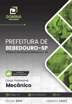 Apostila Mecânico Bebedouro SP 2025