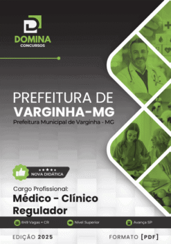 Apostila Médico Clínico Regulador Varginha MG 2025