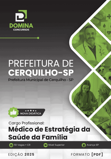 Apostila Médico ESF Cerquilho SP 2025 1 Apostila Médico ESF Cerquilho SP 2025