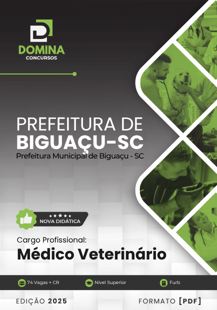 Apostila Médico Veterinário Biguaçu SC 2025 1 Apostila Médico Veterinário Biguaçu SC 2025